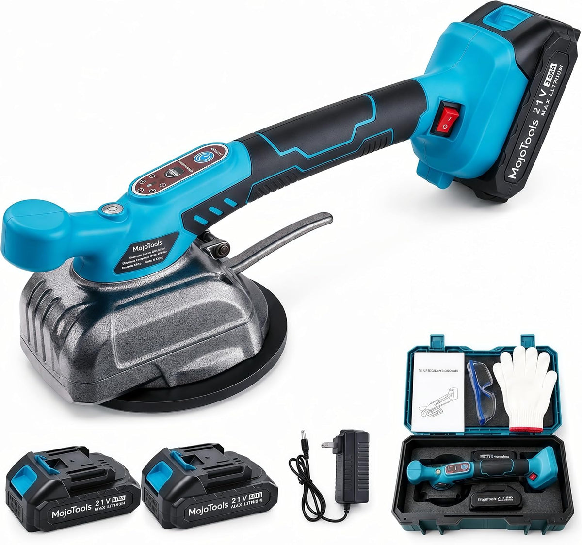 VENTOSA VIBRATORIA A BATERIA 21V ROJA