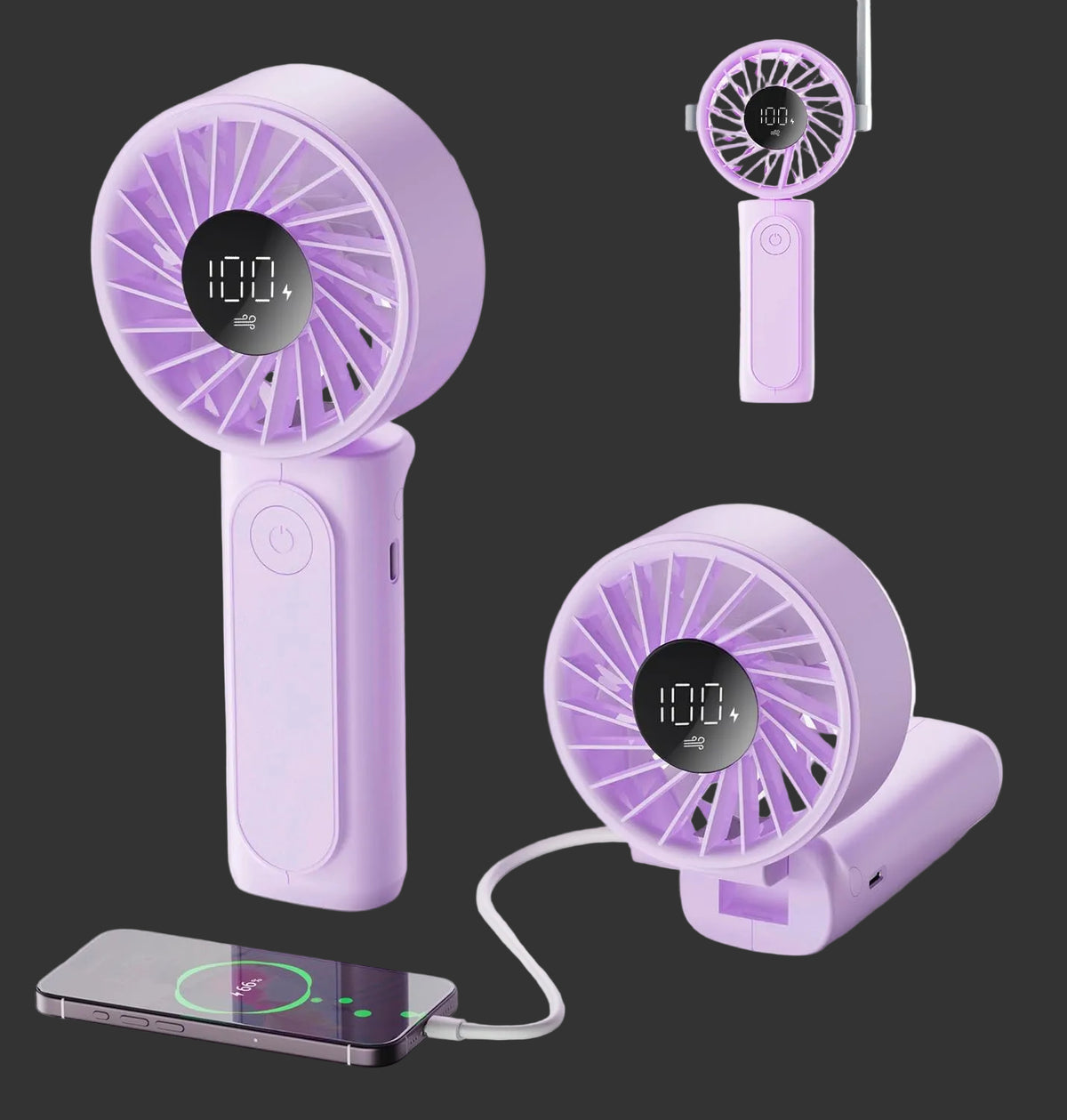 HANDHELD ELECTRIC FAN