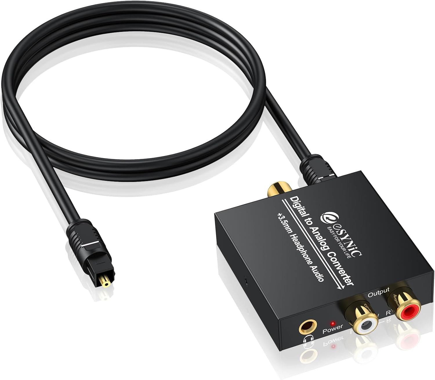 OPTICAL TO RCA AUDIO CONVERTER