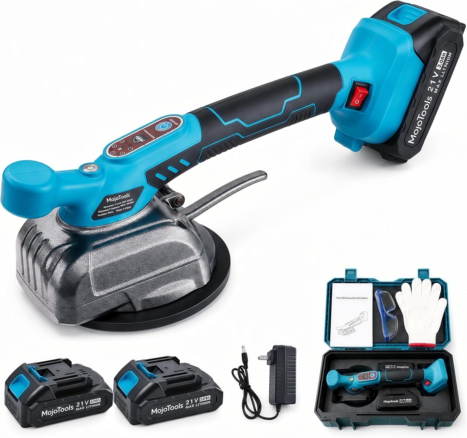 VENTOSA VIBRATORIA A BATERIA 21V ROJA